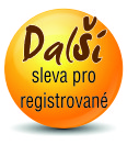 Další sleva pro registrované zákazníky