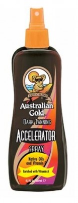 Australian Gold Dark Tanning Accelerator Spray with Quinoa 250 ml