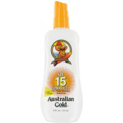 Australian Gold SPF 15 spray GEL 237 ml - VÝPRODEJ