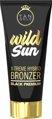 TanGold wildSun BLACK PREMIUM X-TREME HYBRID BRONZER 200 ml Insun 