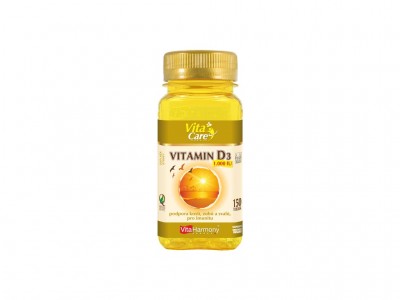 Vitamin D3 1.000 m.j. (25 mcg) - 150 tob. - AKCE  